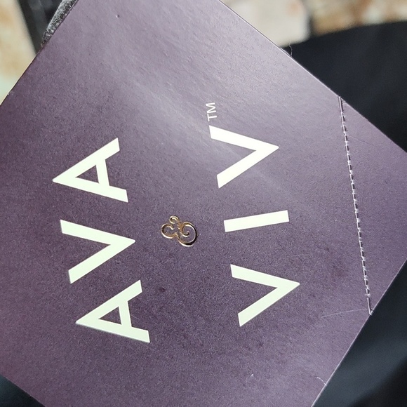 NWT Ava &Viv black leggings 4x - Picture 5 of 7